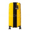 Чемодан ручная кладь полипропилен жёлтый 55х36х20+5/43л/2.9кг/Snowbal, фото 12