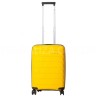 Чемодан ручная кладь полипропилен жёлтый 55х36х20+5/43л/2.9кг/Snowbal, фото 9