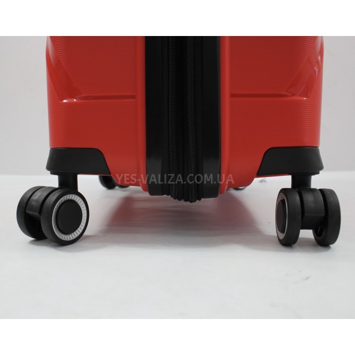 Валіза велика поліпропілен червона 76х51х29+5/115л/4.6кг/Snowbal 33603, фото 9