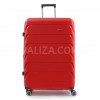 Валіза велика поліпропілен червона 76х51х29+5/115л/4.6кг/Snowbal 33603, фото 11