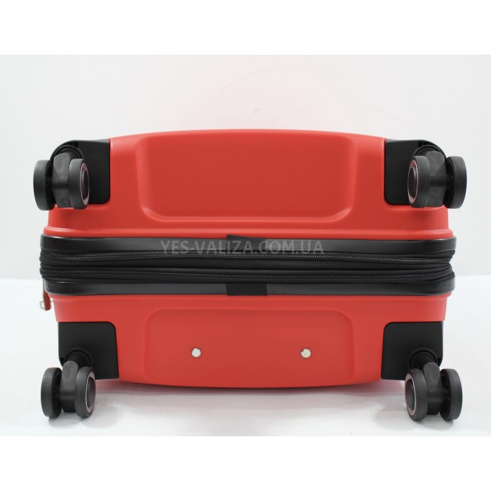 Чемодан средний полипропилен красный 66х44х26+5/77л/3.7кг/Snowbal33603, фото 7