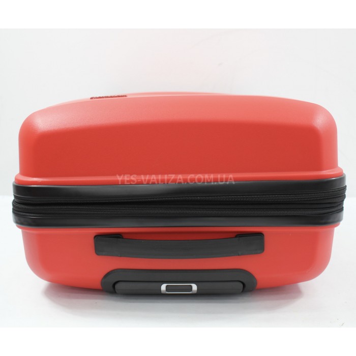 Чемодан средний полипропилен красный 66х44х26+5/77л/3.7кг/Snowbal33603, фото 6