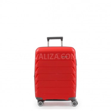 Валіза ручна поклажа поліпропілен червона 55х36х20+5/43л/2.9кг/Snowbal
