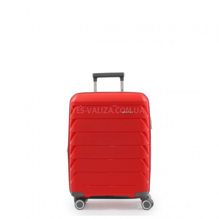 Чемодан ручная кладь полипропилен красный 55х36х20+5/43л/2.9кг/Snowbal, фото 1