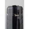 Чемодан большой полипропилен серый 76х51х29+5/115л/4.6кг/Snowbal 33603, фото 17