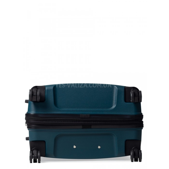 Чемодан большой полипропилен зелёный76х51х29+5/115л/4.6кг Snowbal33603, фото 5