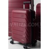 Чемодан средний M полипропилен бордо 66х44х26+5/77л/3.7кг/Snowbal33603, фото 14