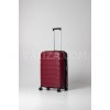 Чемодан средний M полипропилен бордо 66х44х26+5/77л/3.7кг/Snowbal33603, фото 12