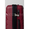 Чемодан ручная кладь S полипропилен бордо 55х36х20+5/43л/2.9кг/Snowbal, фото 17