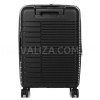 Валіза мала S поліпропілен чорна 55х37х21(+5)см/46л/3.7кг/Airtex 642, фото 13