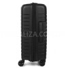 Чемодан малый S полипропилен чёрный 55х37х21(+5)см/46л/3.7кг/Airtex642, фото 14