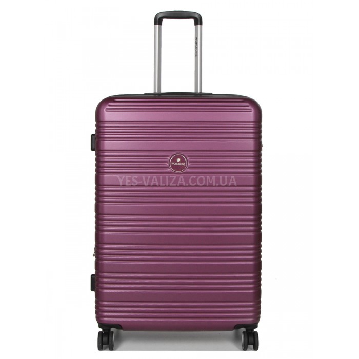 Чемодан Франция большой L фиолет 75х52х31+5см/115л/4.3кг/Worldline 805, фото 2