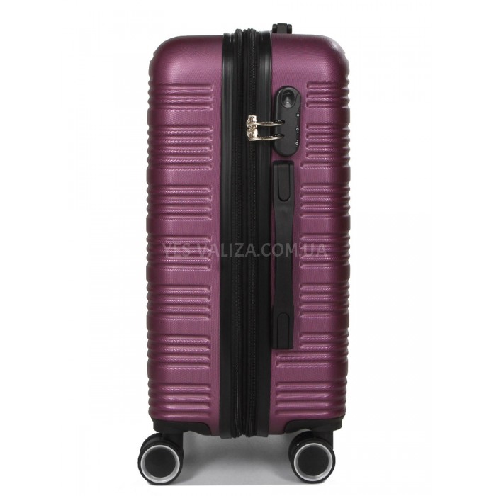 Чемодан Франция малый S фиолет 55х40х25(+5)см/50л/2.9кг/Worldline 805, фото 4
