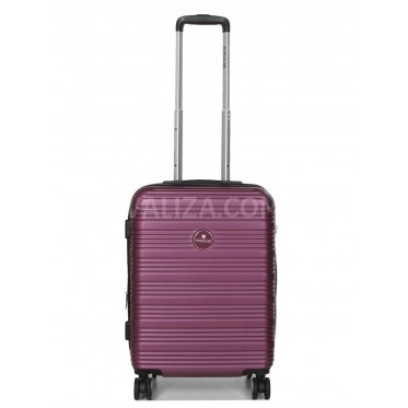 Чемодан Франция малый S фиолет 55х40х25(+5)см/50л/2.9кг/Worldline 805