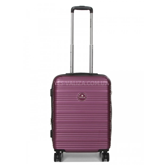 Чемодан Франция малый S фиолет 55х40х25(+5)см/50л/2.9кг/Worldline 805, фото 1