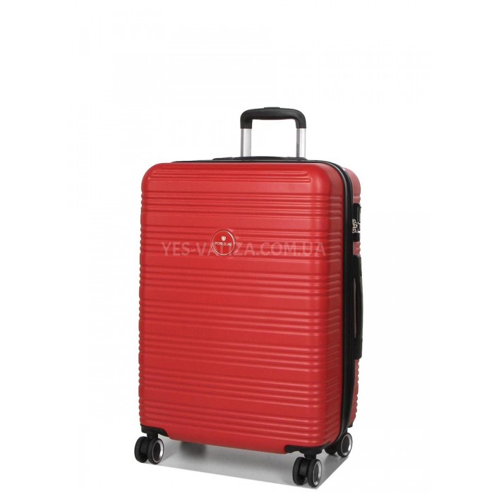 Чемодан Франция средний M красный 65х46х28+5см/78л/3.6кг/Worldline 805, фото 2