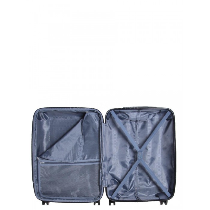 Валіза Франція середня M червона 65х46х28+5см/78л/3.6кг/Worldline 805, фото 9