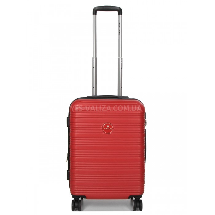 Валіза Франція мала S червона 55х40х25(+5)см/50л/2.9кг/Worldline 805, фото 1