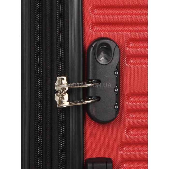 Чемодан ручная кладь XS красный 45х35х20(+5)см/30л/2.5кг/Worldline 805, фото 8