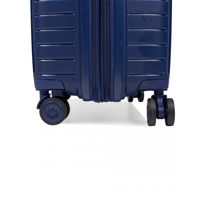 Валіза ручна поклажа S поліпропілен синя 55х36х20см/35л/2.5кг/Snowball, фото 8