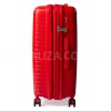 Валіза ручна поклажа S поліпропілен червона 55х36х20/35л/2.5кг/Snowbal, фото 16