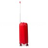Валіза ручна поклажа S поліпропілен червона 55х36х20/35л/2.5кг/Snowbal, фото 15