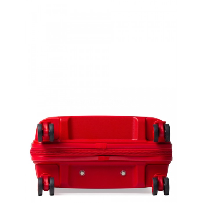 Чемодан ручная кладь S полипропилен красный 55х36х20/35л/2.5кг/Snowbal, фото 8