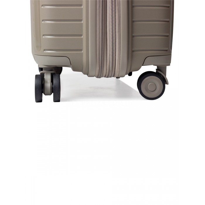 Чемодан ручная кладь S полипропилен беж 55х36х20см/35л/2.5кг/Snowball, фото 9
