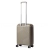 Чемодан ручная кладь S полипропилен беж 55х36х20см/35л/2.5кг/Snowball, фото 13