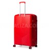 Чемодан большой L полипропилен красный 77х53х32+5см/133л/4.4кг/Snowbal, фото 13