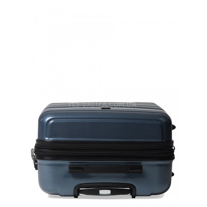 Валіза Airtex середня M полікарбонат синя 66х43х25(+5)см/76л/3.5кг, фото 6