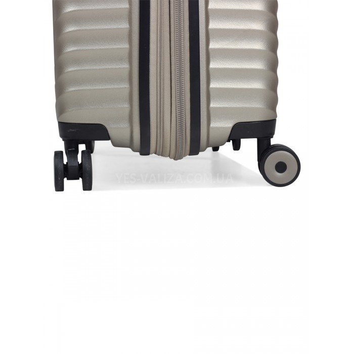 Валіза мала S поліпропілен бежева 55х36х20см/36л/2.8кг/Snowball 05103, фото 8