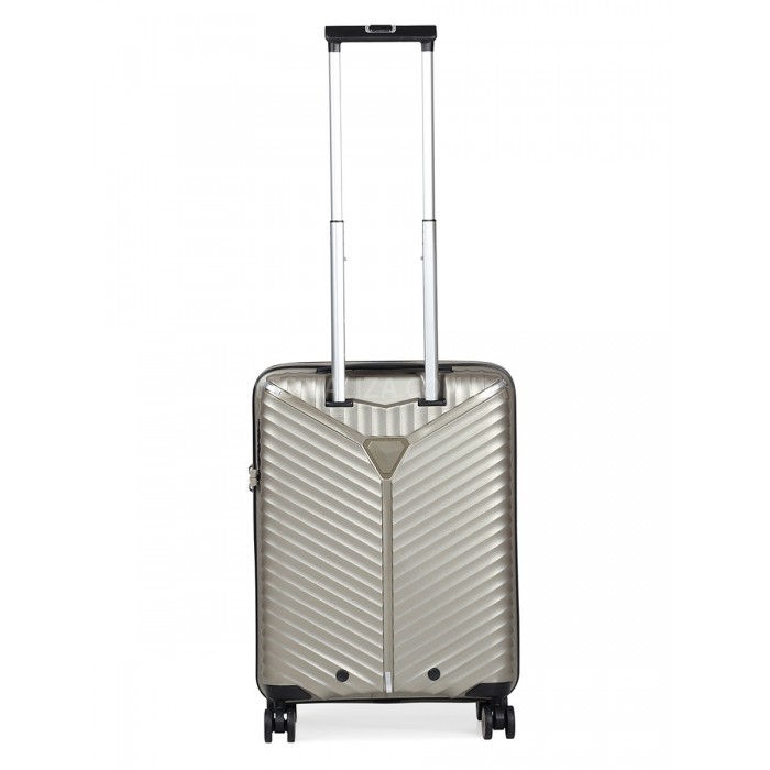 Валіза мала S поліпропілен бежева 55х36х20см/36л/2.8кг/Snowball 05103, фото 3