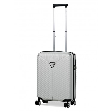 Чемодан малый S полипропилен белый 55х36х20см/36л/2.8кг/Snowball 05103