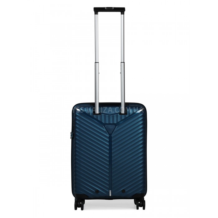 Чемодан малый S полипропилен синий 55х36х20см/36л/2.8кг/Snowball 05103, фото 3