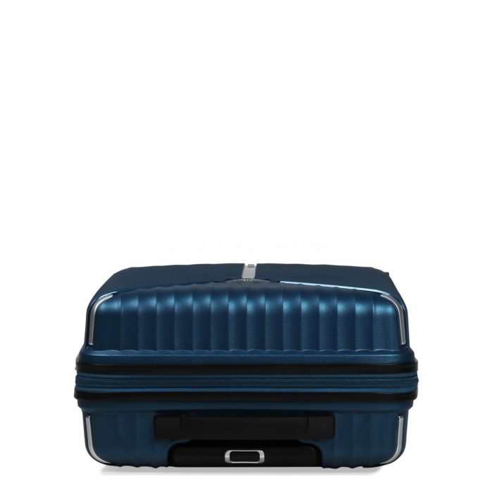Валіза мала S поліпропілен синя 55х36х20см/36л/2.8кг/Snowball 05103, фото 6