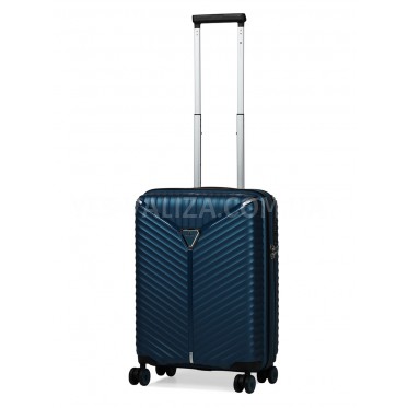 Валіза мала S поліпропілен синя 55х36х20см/36л/2.8кг/Snowball 05103