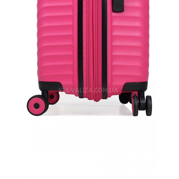 Чемодан малый S полипропилен розовый 55х36х20/36л/2.8кг/Snowball 05103, фото 6
