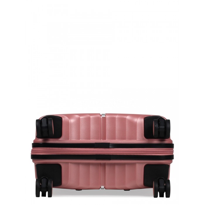 Валіза мала S поліпропілен пудра 55х36х20см/36л/2.8кг/Snowball 05103, фото 7