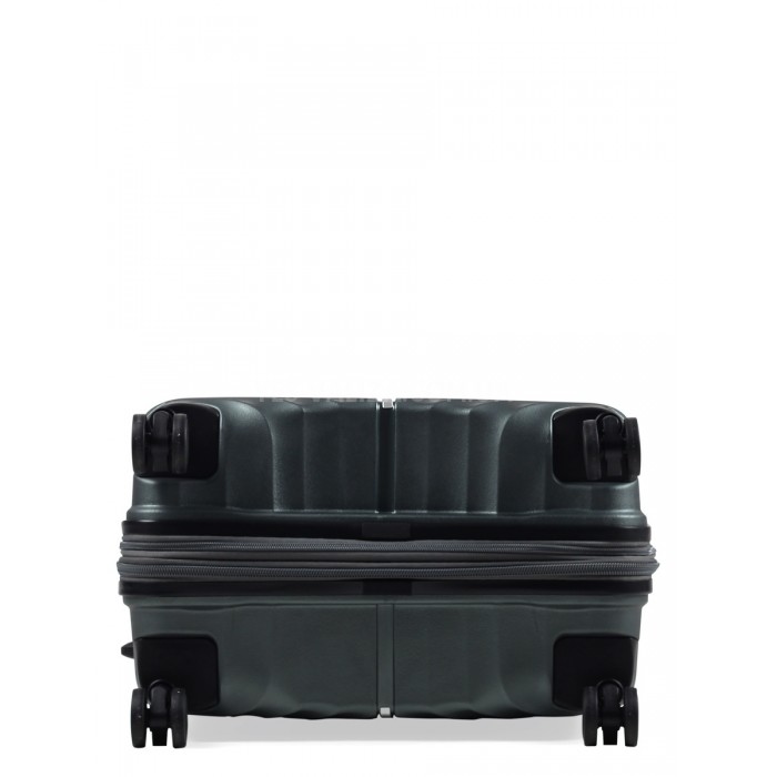 Чемодан средний M полипропилен хаки 66х45х28+5/87л/3.5кг/Snowbal 05103, фото 8