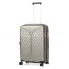 Валіза середня M поліпропілен беж. 66х45х28+5/87л/3.5кг/Snowball 05103, фото 11