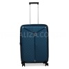Чемодан средний M полипропилен синий 66х45х28+5/87л/3.5кг/Snowbal05103, фото 13