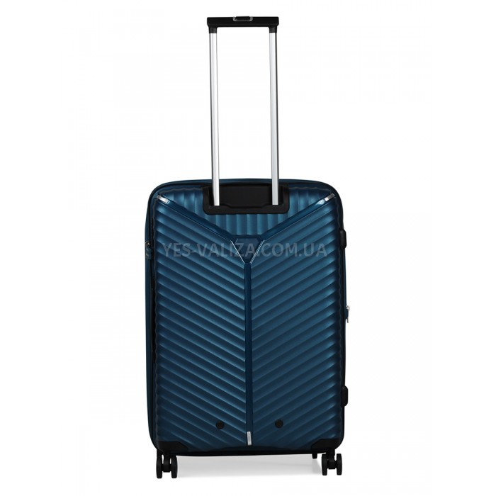 Валіза середня M поліпропілен синя 66х45х28+5/87л/3.5кг/Snowball 05103, фото 2