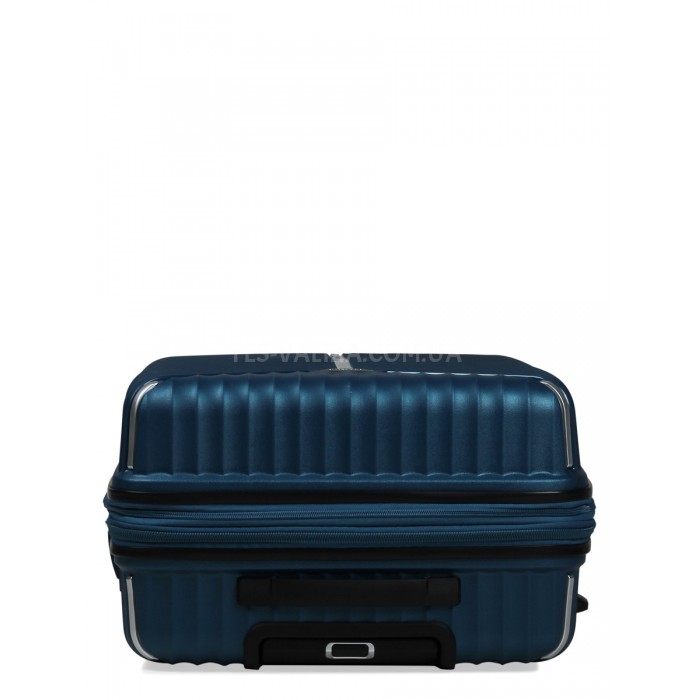 Валіза середня M поліпропілен синя 66х45х28+5/87л/3.5кг/Snowball 05103, фото 8