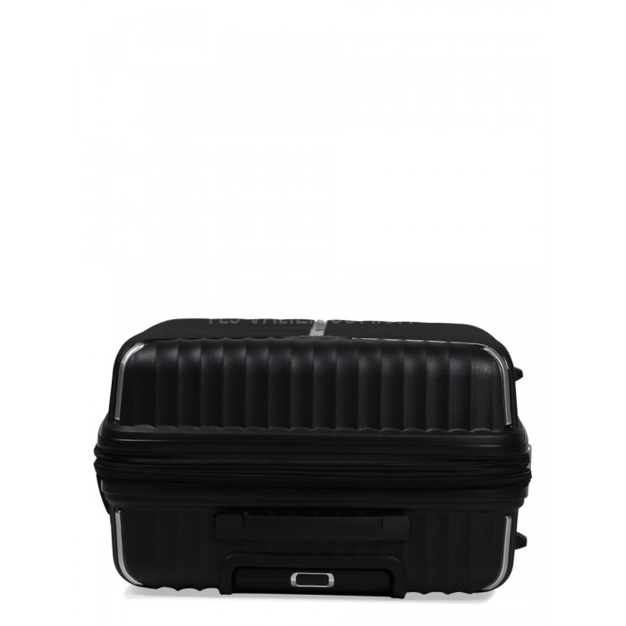 Валіза середня M поліпропілен чорна 66х45х28+5/87л/3.5кг/Snowbal 05103, фото 7