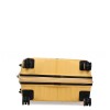Чемодан средний M полипропилен жёлтый66х45х28+5/87л/3.5кг/Snowbal05103, фото 18