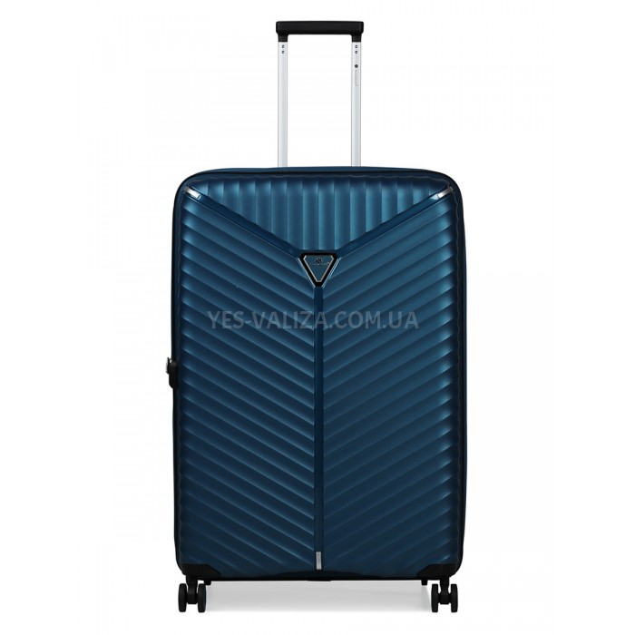 Валіза велика L поліпропілен синя 76х51х31+5/126л/4.4кг/Snowball 05103, фото 2