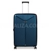 Чемодан большой L полипропилен синий76х51х31+5/126л/4.4кг/Snowbal05103, фото 12