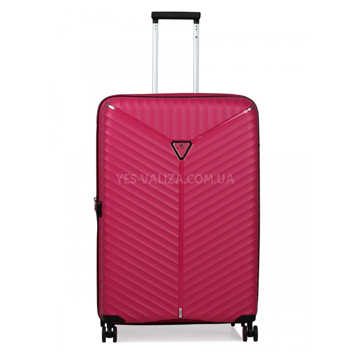 Валіза велика L поліпропілен рожева 76х51х31+5/126л/4.4кг/Snowbal05103, фото 2