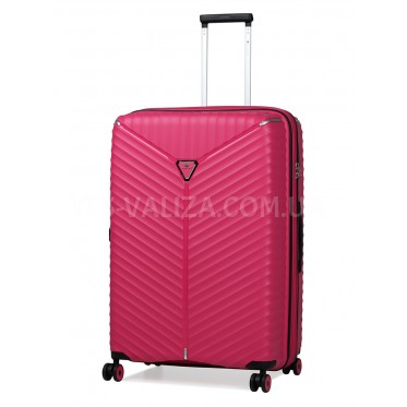 Чемодан большой L полипропилен роза 76х51х31+5/126л/4.4кг/Snowbal05103